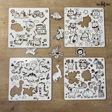 Animals (puzzle with silhouettes)