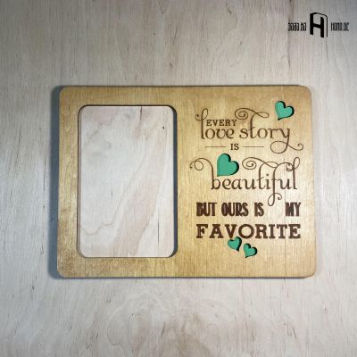 Every love story is beautiful... (picture frame)