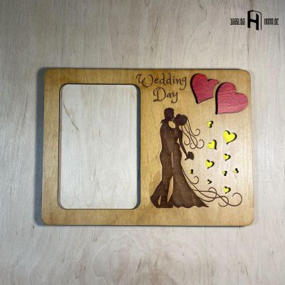Wedding day (picture frame)