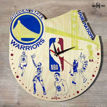 Golden State Warriors (light wood)
