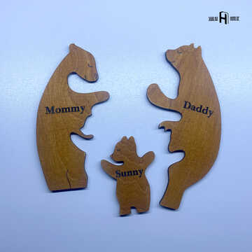 Bear family (puzzle)
