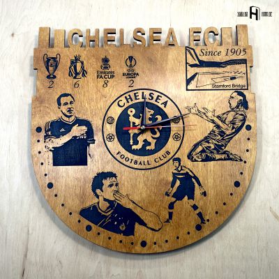Chelsea FC (dark wood)