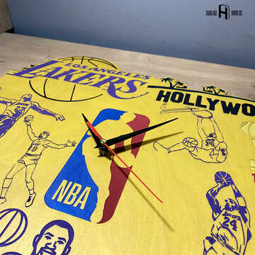 Los Angeles Lakers (light wood)