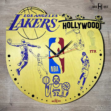 Los Angeles Lakers (ლეიკერსი, ღია ფერის ხეზე)