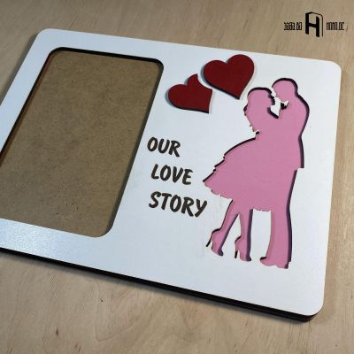 Our love story (picture frame)