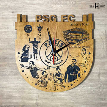 PSG FC (light wood, logo in originsal colours)