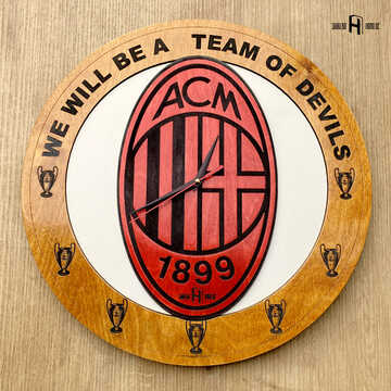 მილანი (ლოგო ორიგინალ ფერში, AC Milan )